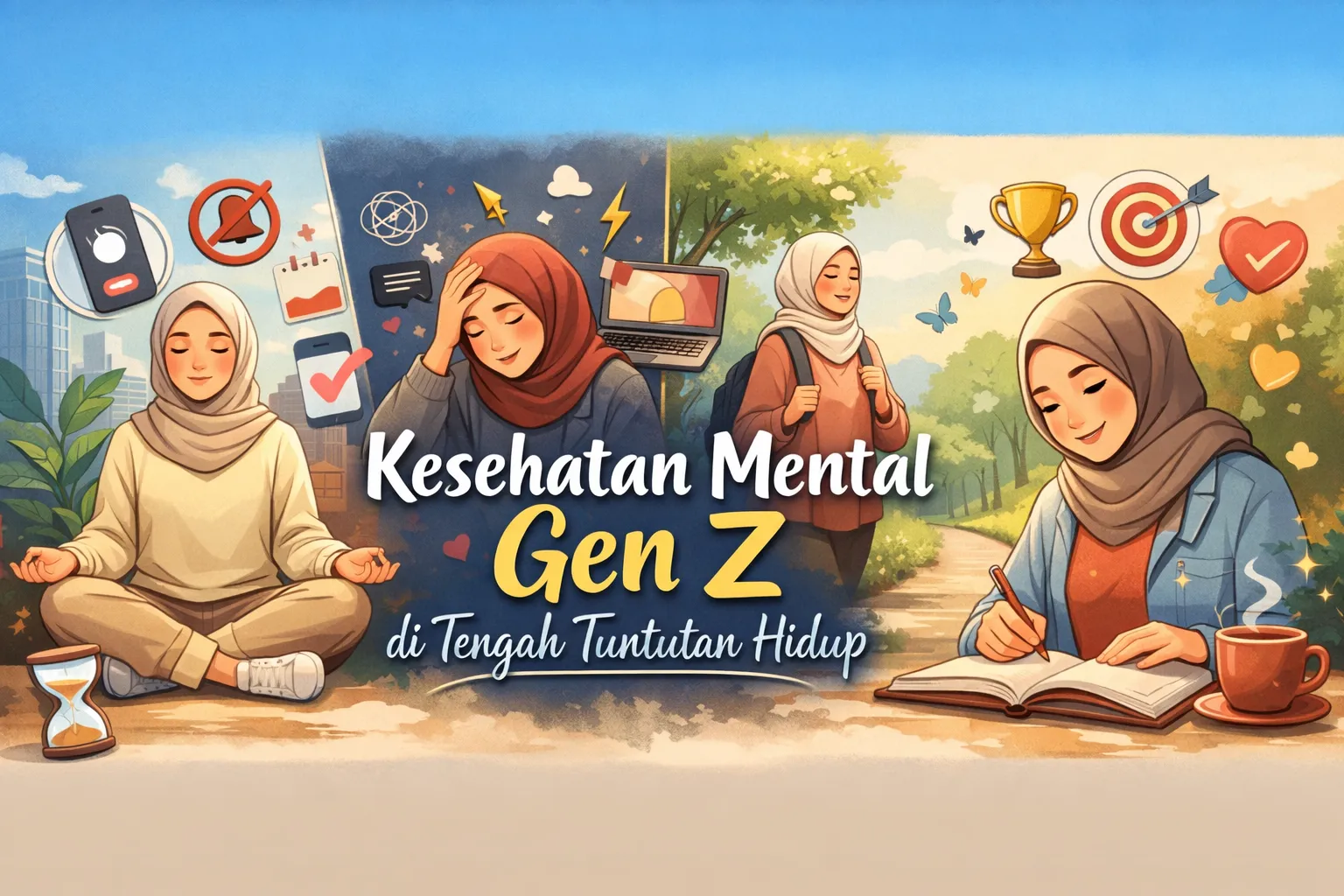 Cara Gen Z Tetap Waras Menjaga Diri