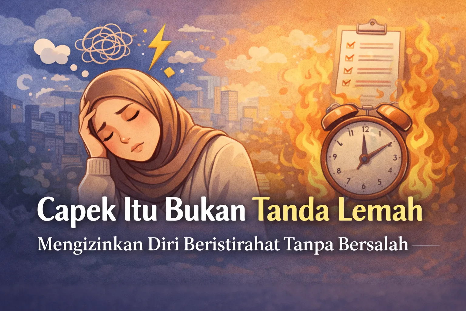 Capek Itu Bukan Tanda Lemah